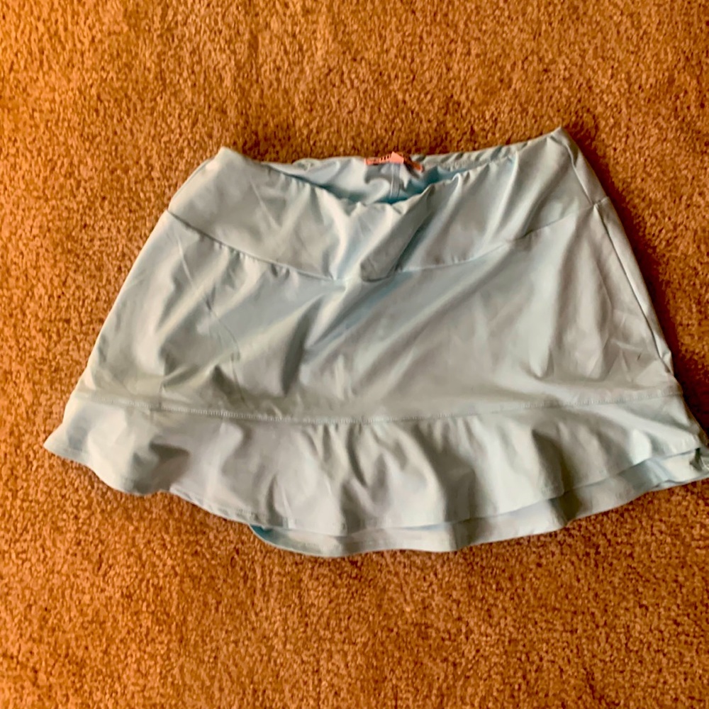 Blue tennis skirt